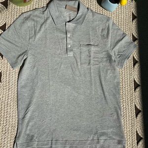 Men’s grey j.crew polo